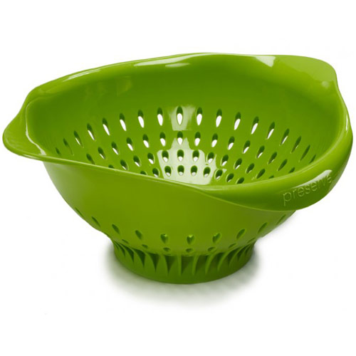 Large Colander, Apple Green, 3.5 Quart, Preserve