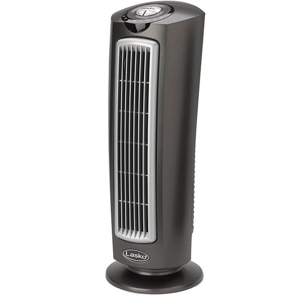 Lasko Personal Tower Fan 24 Inch, Quiet & Space-Saver Design