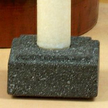 Lava Stone Taper Candle Holder, 6 ct, Aloha Bay
