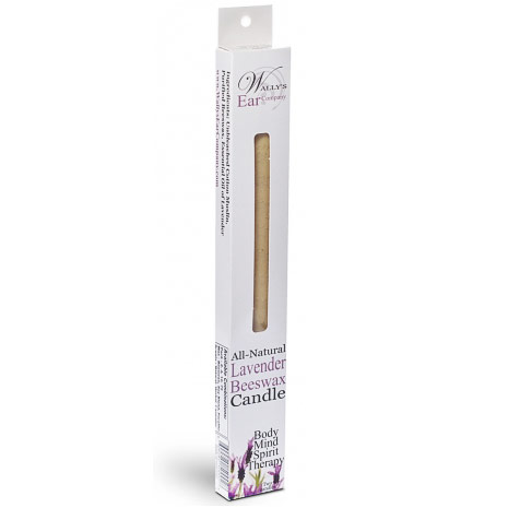 Lavender Beeswax Hollow Ear Candles, 2 pk, Wallys Natural Products
