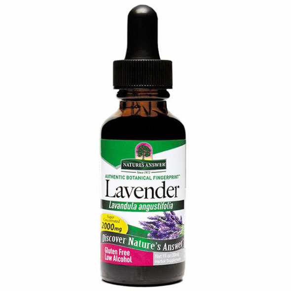 Nature's Answer Lavender Flower Extract Liquid Supplement, 1 oz, Nature's Answer