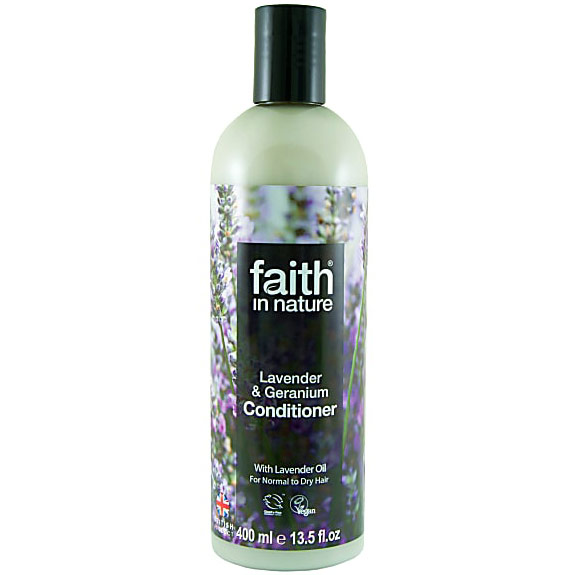 Lavender & Geranium Conditioner, 13.5 oz, Faith in Nature