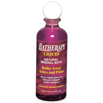 Queen Helene Batherapy Lavender Mineral Bath Liquid, 16 oz, Queen Helene