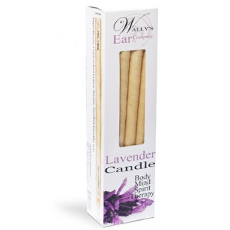 Wally's Natural Products Lavender Paraffin Hollow Ear Candles, 12 pk, Wally's Natural Products