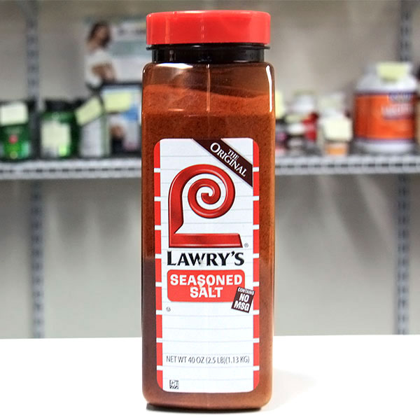 Lawrys Seasoned Salt, Unique Blend of Salt & Spices, 40 oz (1.13 kg)