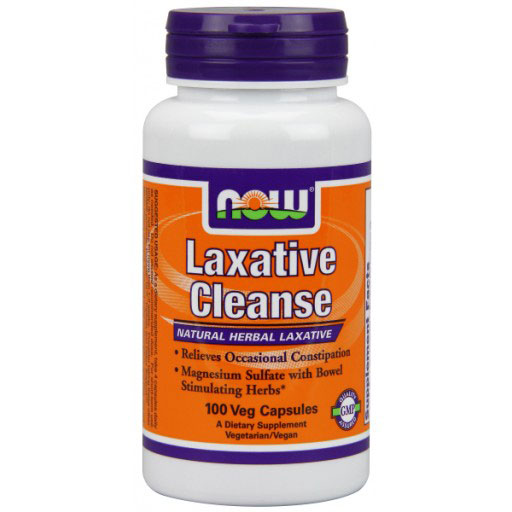 NOW Foods Laxative Cleanse, 100 Vegetarian Capsules, NOW Foods