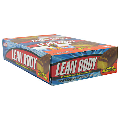 Labrada Nutrition Lean Body Hi-Protein Meal Replacement Bar, 12 Bars, Labrada Nutrition