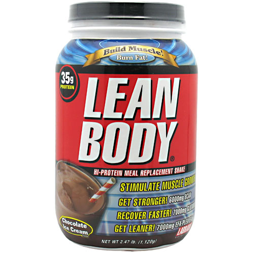 Lean Body Hi-Protein Meal Replacement Shake, 2.47 lb, Labrada Nutrition