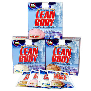 Lean Body Hi-Protein Meal Replacement Shake, 20 Packets, Labrada Nutrition