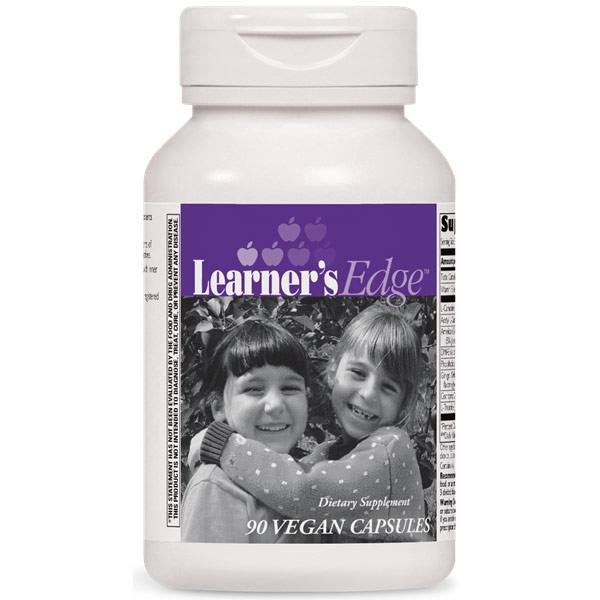 Learners Edge, Brain Formula for Children, 90 Vegetarian Capsules, Enzymatic Therapy