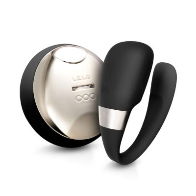 Lelo Tiani 3 Remote Controlled Couples Massager Vibrator - Black