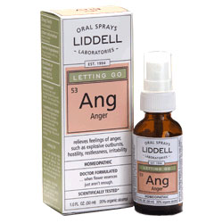 Liddell Laboratories Liddell Letting Go Anger Homeopathic Spray, 1 oz