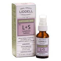 Liddell Letting Go Loneliness + Sadness Homeopathic Spray, 1 oz