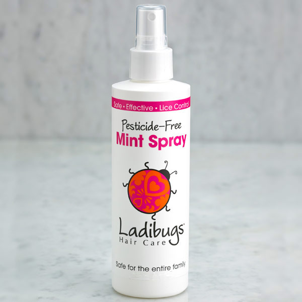 Lice Prevention Mint Spray, 2 oz, Ladibugs Haircare