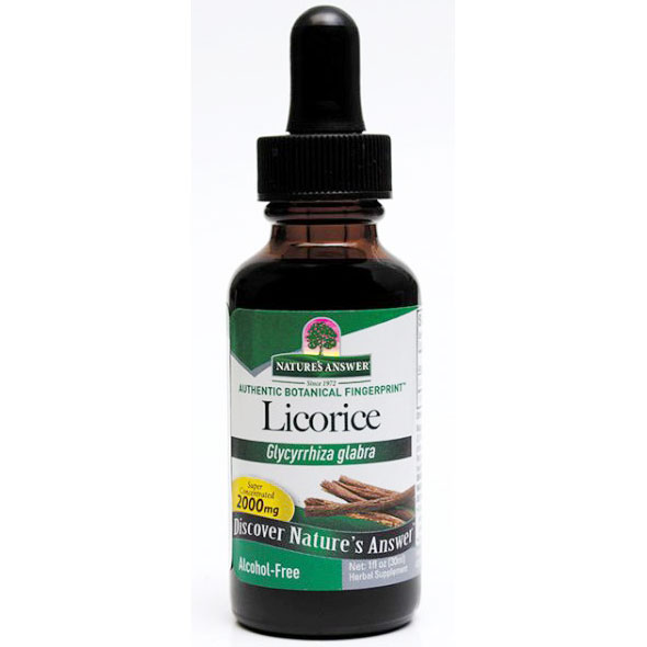 Nature's Answer Licorice Root Alcohol Free Extract Liquid 1 oz from Nature's Answer