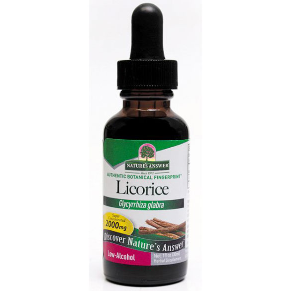 Licorice Root Extract Liquid 1 oz from Natures Answer