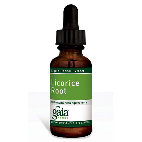 Licorice Root Liquid, 1 oz, Gaia Herbs