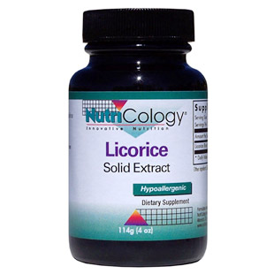 Licorice Solid Extract, 114 g (4 oz), NutriCology