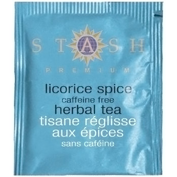 Premium Licorice Spice Herbal Tea, Caffeine Free, 20 Tea Bags x 6 Box, Stash Tea