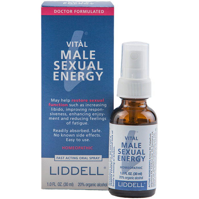 Liddell VITAL Male Sexual Energy Spray