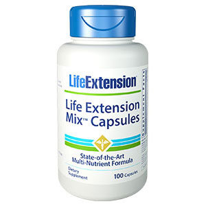 Life Extension Mix Capsules, Multi-Nutrient Formula, 100 Capsules