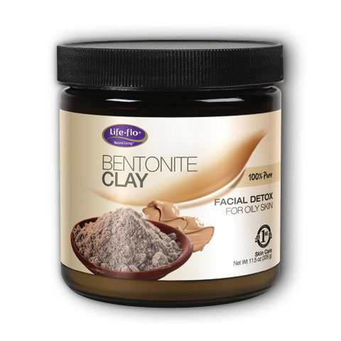 Life-Flo Bentonite Clay, Skin Detox Powder, 11.5 oz, LifeFlo
