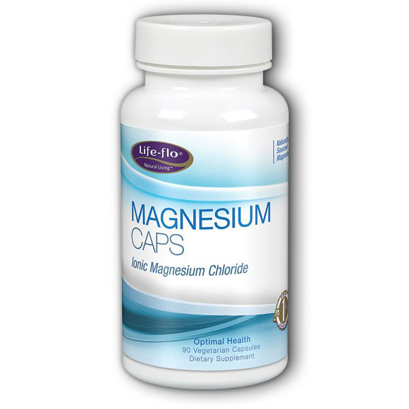 Life-Flo Magnesium Caps, 90 Vegetarian Capsules, LifeFlo