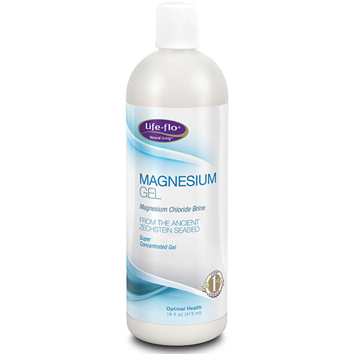 Life-Flo Magnesium Gel, Ideal for Skin Conditions & Massage, 16 oz, LifeFlo