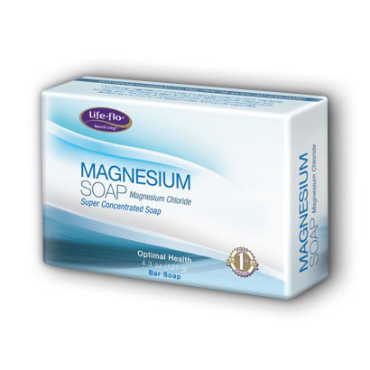 Life-Flo Magnesium Soap Bar, 4.3 oz, LifeFlo
