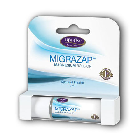 Life-Flo MigraZap Magnesium Roll-On - Mint, 7 ml, LifeFlo