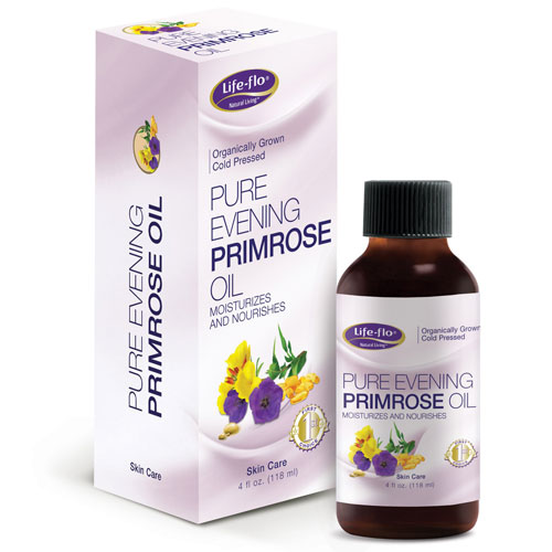 Life-Flo Pure Evening Primrose Oil Liquid Organic, 4 oz, LifeFlo