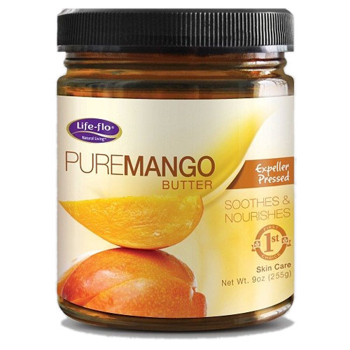 Life-Flo Pure Mango Butter Cream, 9 oz, LifeFlo