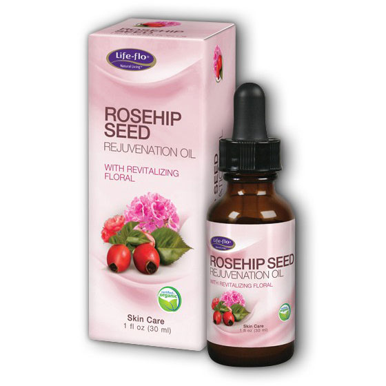 Life-Flo Rosehip Rejuvenation Oil Organic - Revitalizing Floral, 1 oz, LifeFlo