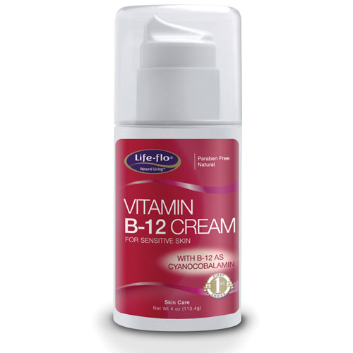 Life-Flo Vitamin B-12 Cream, 4 oz, LifeFlo