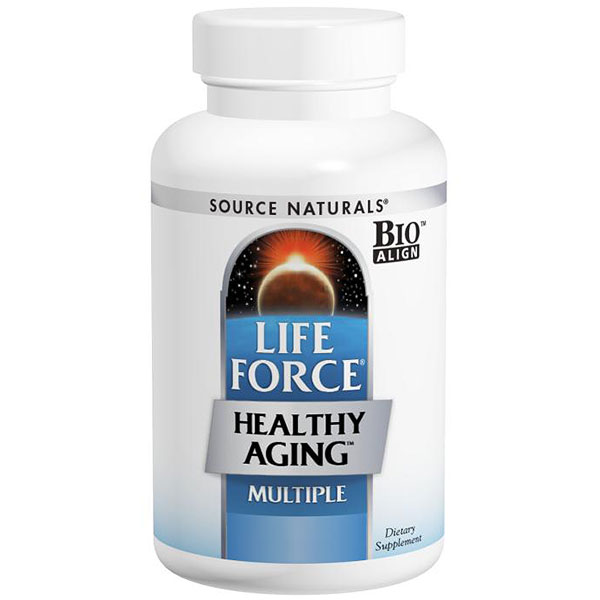 Life Force Healthy Aging Multi-Vitamins, 120 Tablets, Source Naturals