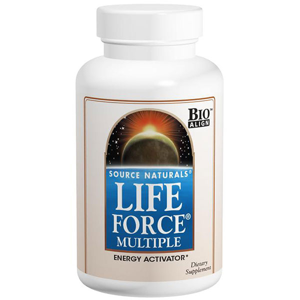 Life Force Multiple, Value Size, 180 Tablets, Source Naturals