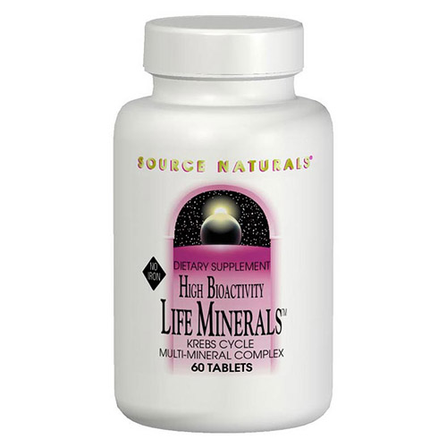 Source Naturals Life Minerals No Iron Multi Mineral Complex 120 tabs from Source Naturals