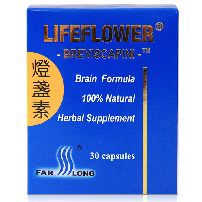 LifeFlower Breviscapini 30 Capsules, Far Long