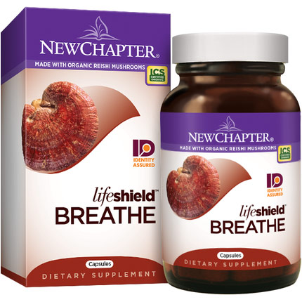 Lifeshield Breathe, 60 Vcaps, New Chapter