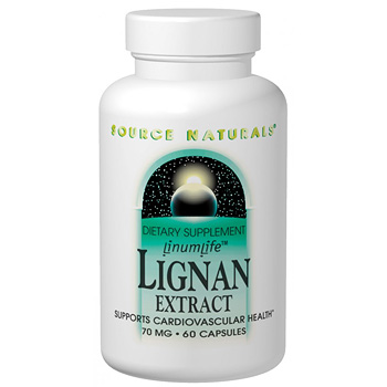 Lignan Extract 70mg 60 caps from Source Naturals