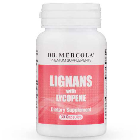 Lignans with Lycopene, 30 Capsules, Dr. Mercola