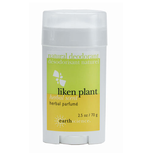 Liken Natural Deodorant Herbal Scent, 2.5 oz, Earth Science