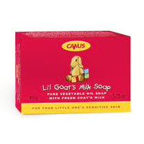 Li'l Goat's Milk Bar Soap, For Baby & Kids, 1.7 oz, Canus Vermont