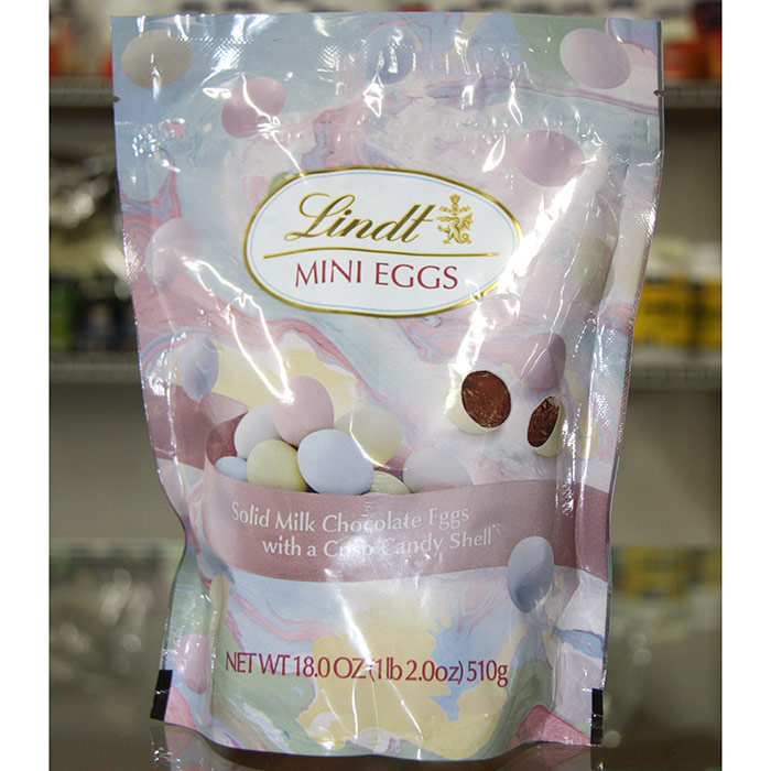 Lindt Mini Solid Milk Chocolate Eggs, 18 oz (510 g)
