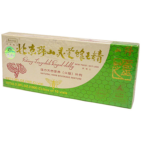 Chinese Imports/Superior Trading Company Ling Chih Royal Jelly 10x10 cc, Chinese Imports