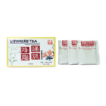 Lipoherb Tea, 18 Tea Bags/Box, 1 Box, Naturally TCM