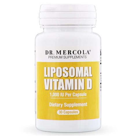 Liposomal Vitamin D 1000 IU, 30 Capsules, Dr. Mercola