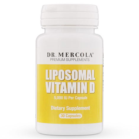 Liposomal Vitamin D 5000 IU, 30 Capsules, Dr. Mercola