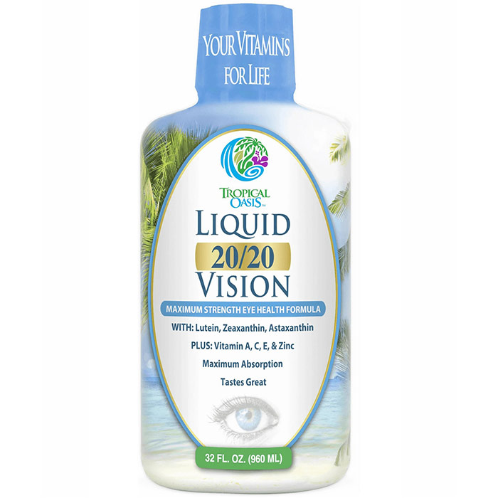 Liquid 20/20 Vision, 32 oz, Tropical Oasis
