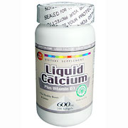 Liquid Calcium Plus Vitamin D3, 600 mg, 100 Softgels, All Nature